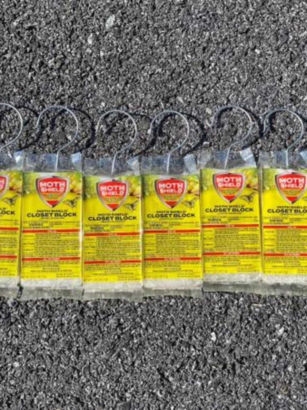 8- NEW Moth Shield Closet Blocks (Lemon scented)